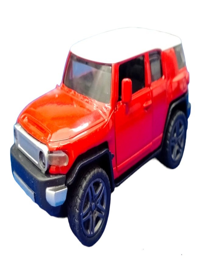 Caught Trendy Pull Back Action Die-cast Metal Model Decorative Open Door Realistic Design Mini Toy Car Vehicle for 3+ Kids Boys Girls and Best Birthday Return Gift for Kids. Multicolor - Image 4